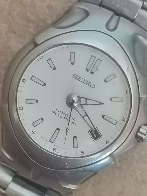 SEIKO KINETIC MENS WATCH IN EXCELLENT WORKING CONDITION