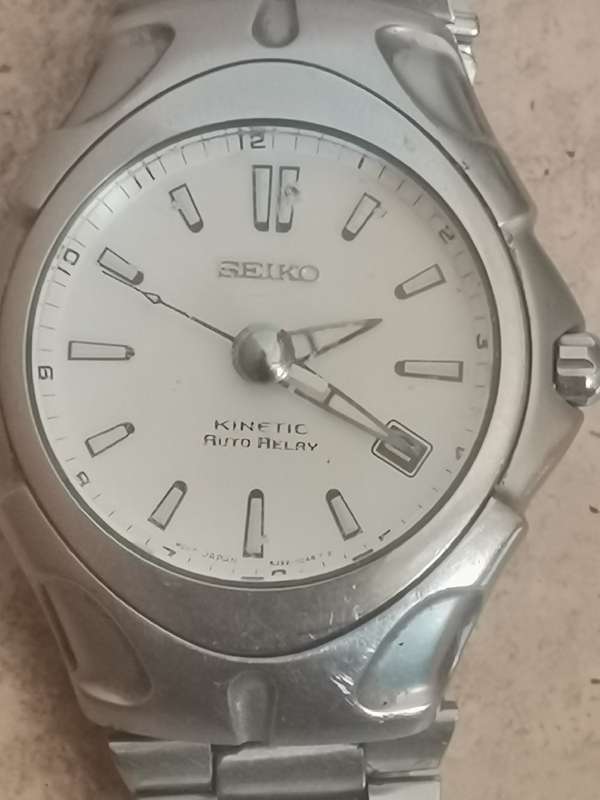 SEIKO KINETIC MENS WATCH IN EXCELLENT WORKING CONDITION