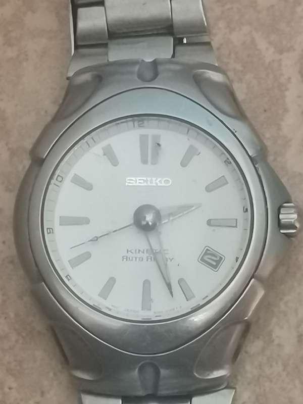 SEIKO KINETIC MENS WATCH IN EXCELLENT WORKING CONDITION