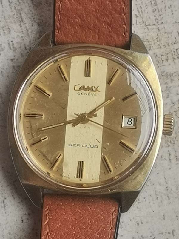 MENS CAMY SEA CLUB AUTOMATIC WATCH IN EXCELLENT WORKING CONDITION