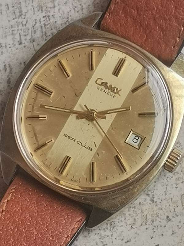 MENS CAMY SEA CLUB AUTOMATIC WATCH IN EXCELLENT WORKING CONDITION