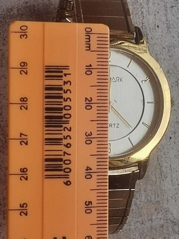 MENS HALLMARK GOLD PLATED WATCH IN EXCELLENT WORKING CONDITION