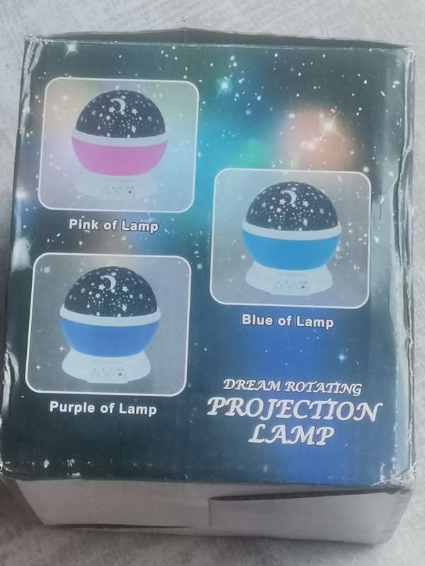STAR MASTER ROTATING NIGHT LAMP NEW IN BOX