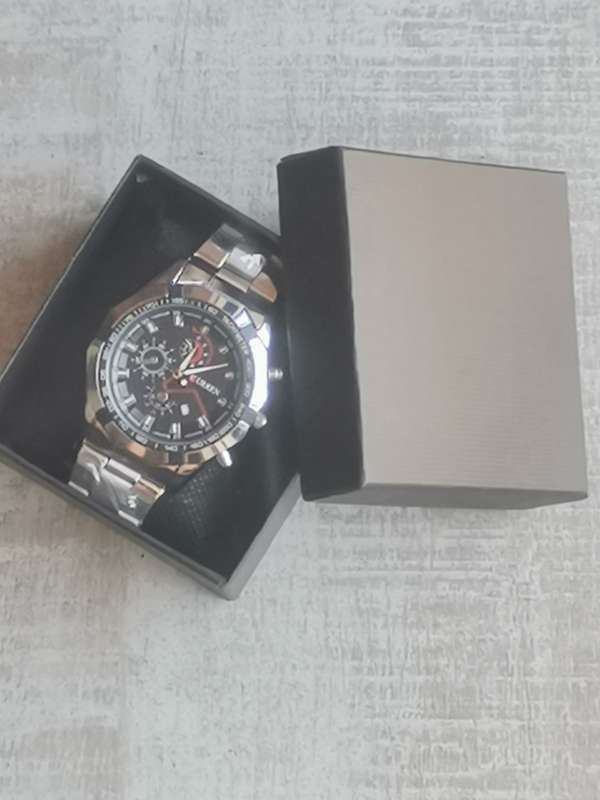 NEW MENS CURREN LUXURY WATCH WITH HUGE 45MM DIAL