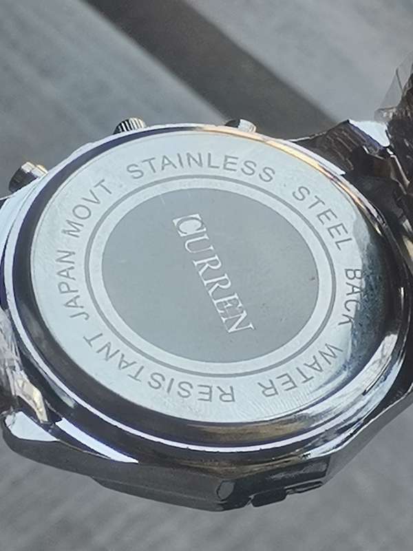 NEW MENS CURREN LUXURY WATCH WITH HUGE 45MM DIAL
