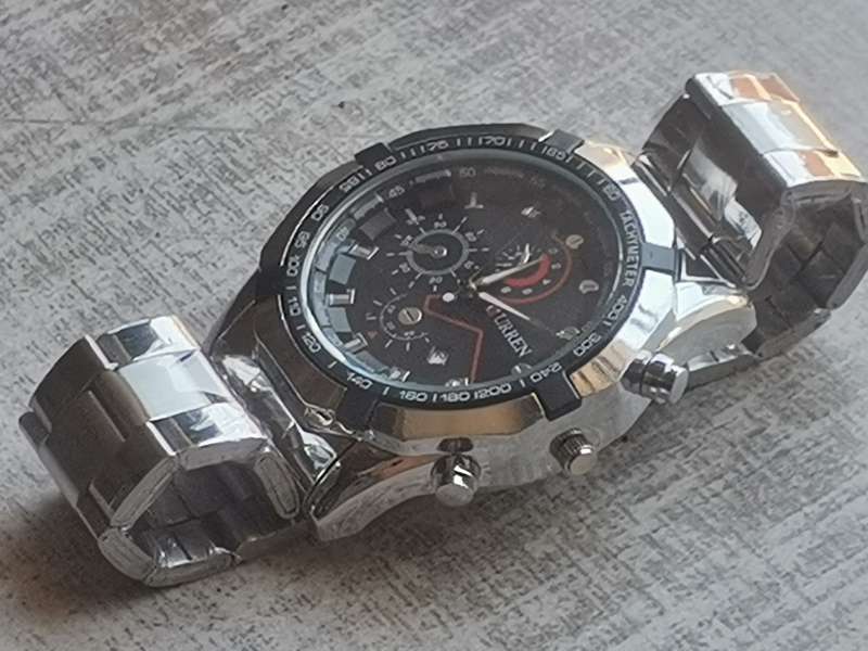 NEW MENS CURREN LUXURY WATCH WITH HUGE 45MM DIAL