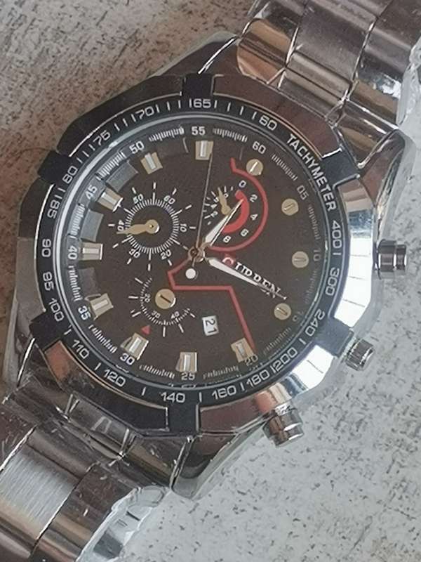NEW MENS CURREN LUXURY WATCH WITH HUGE 45MM DIAL