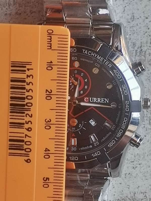 NEW MENS CURREN LUXURY WATCH WITH HUGE 45MM DIAL