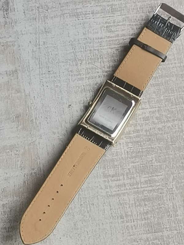 MENS CALVIN KLEIN HUGE 45MM DIAL WATCH IN EXCELLENT WORKING CONDITION
