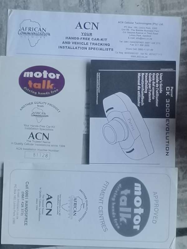 PARROT CK3000 EVOLUTION BLUETOOTH HANDS-FREE CAR KIT UNUSED IN BOX