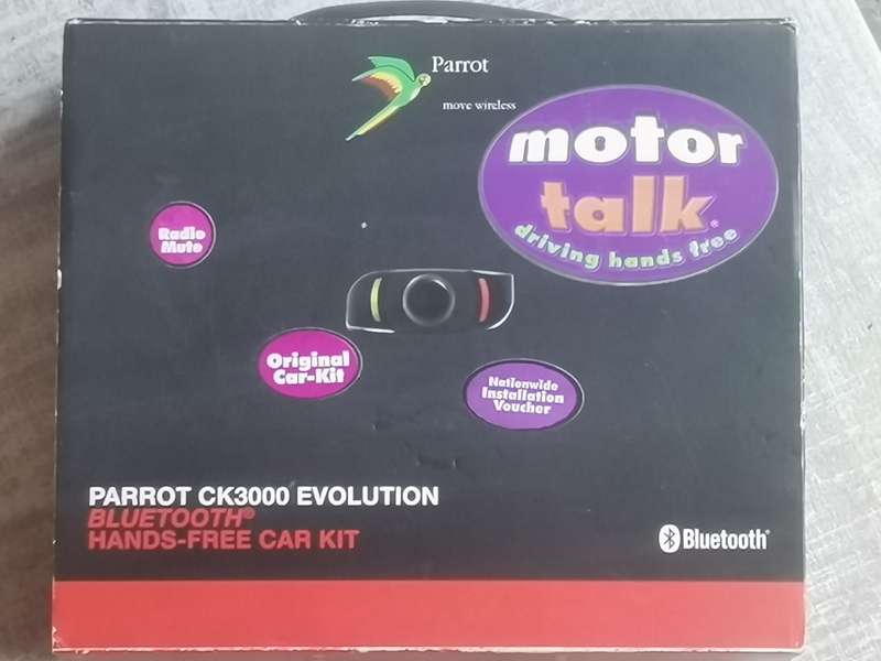 PARROT CK3000 EVOLUTION BLUETOOTH HANDS-FREE CAR KIT UNUSED IN BOX
