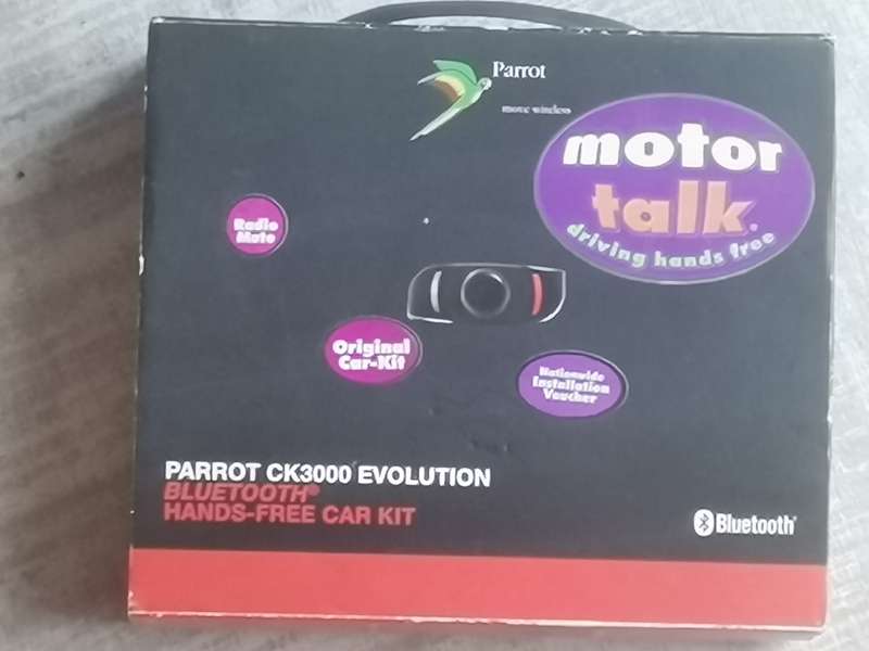 PARROT CK3000 EVOLUTION BLUETOOTH HANDS-FREE CAR KIT UNUSED IN BOX