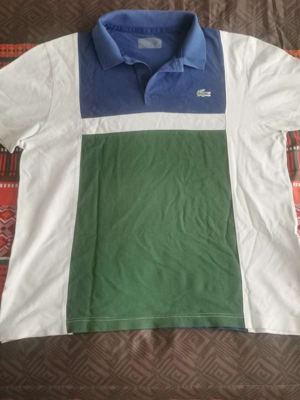 MENS ORIGINAL LACOSTE SPORT SHIRT SIZE LARGE