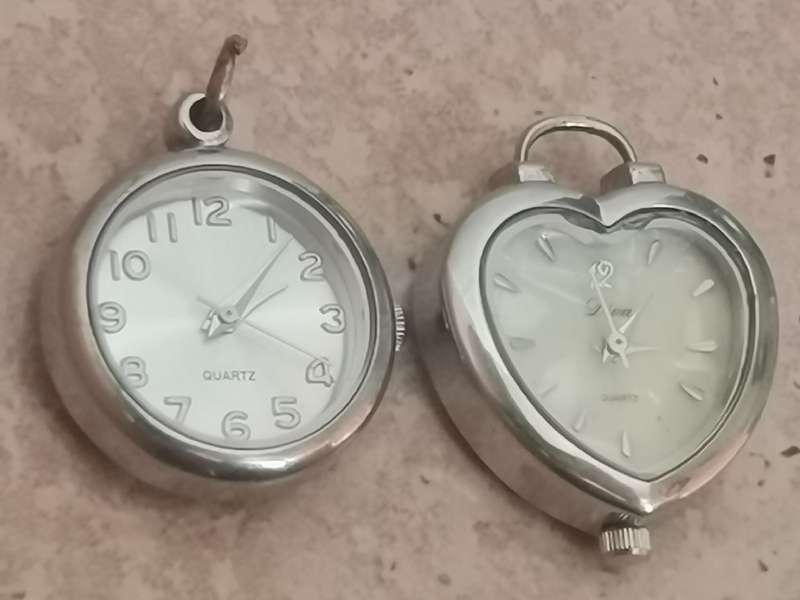 ELEGANT LADIES WATCH PENDANT SET IN EXCELLENT WORKING CONDITION - BIDDING FOR BOTH