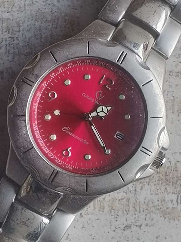 MENS CLAUDE VALENTINI OCEANMASTER WATCH IN EXCELLENT WORKING CONDITION
