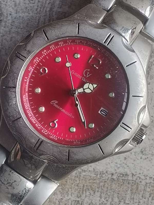 MENS CLAUDE VALENTINI OCEANMASTER WATCH IN EXCELLENT WORKING CONDITION