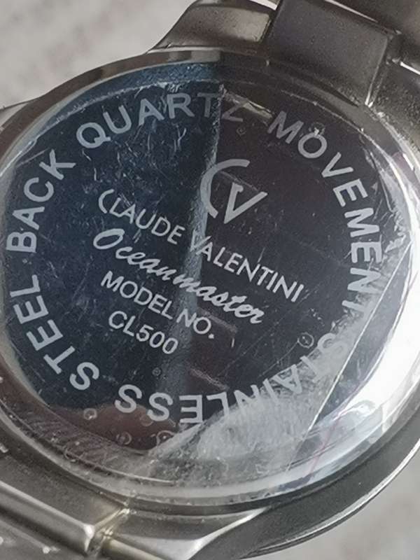 MENS CLAUDE VALENTINI OCEANMASTER WATCH IN EXCELLENT WORKING CONDITION