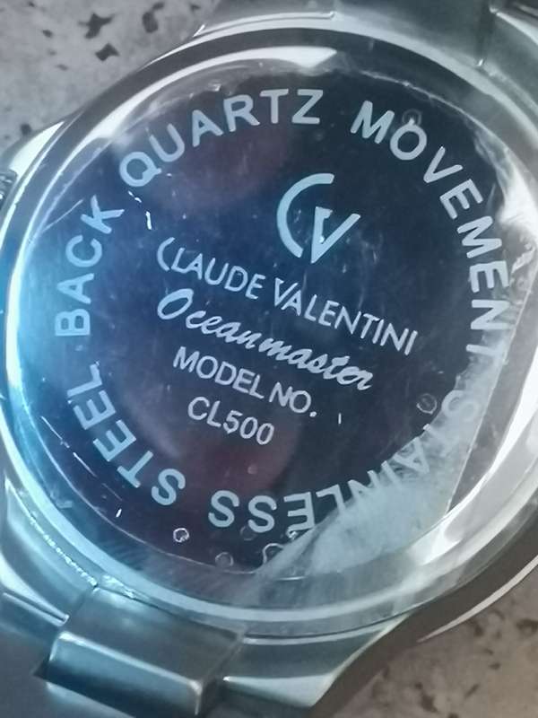 MENS CLAUDE VALENTINI OCEANMASTER WATCH IN EXCELLENT WORKING CONDITION