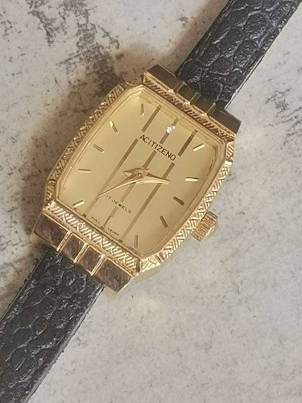ELEGANT AND STUNNING VINTAGE LADIES ACITIZENO 17 JEWELS WATCH IN EXCELLENT WORKING CONDITION