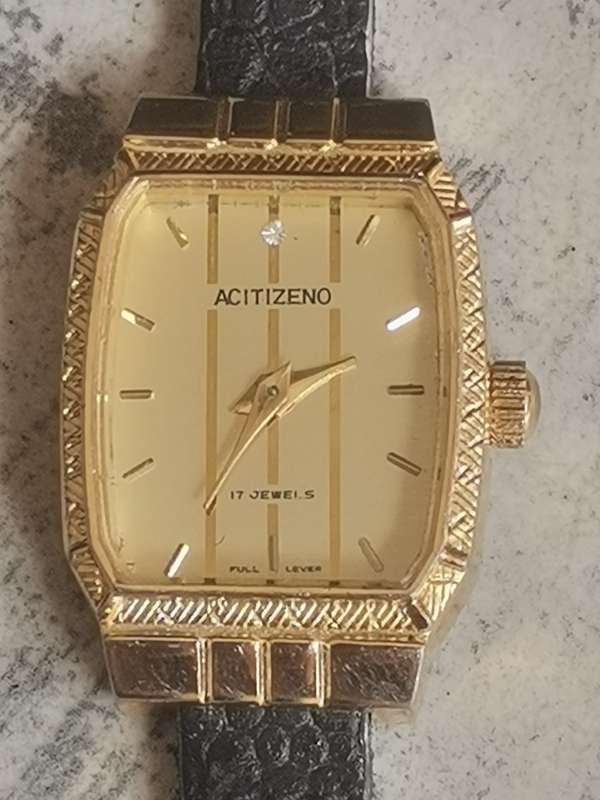 ELEGANT AND STUNNING VINTAGE LADIES ACITIZENO 17 JEWELS WATCH IN EXCELLENT WORKING CONDITION