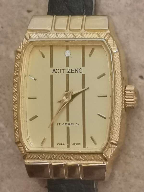 ELEGANT AND STUNNING VINTAGE LADIES ACITIZENO 17 JEWELS WATCH IN EXCELLENT WORKING CONDITION