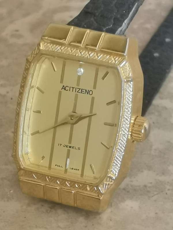 ELEGANT AND STUNNING VINTAGE LADIES ACITIZENO 17 JEWELS WATCH IN EXCELLENT WORKING CONDITION