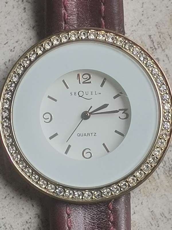 SEQUEL LADIES BIG DIAL WATCH IN EXCELLENT WORKING CONDITION