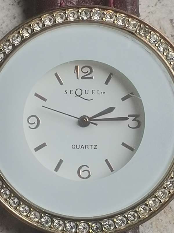 SEQUEL LADIES BIG DIAL WATCH IN EXCELLENT WORKING CONDITION