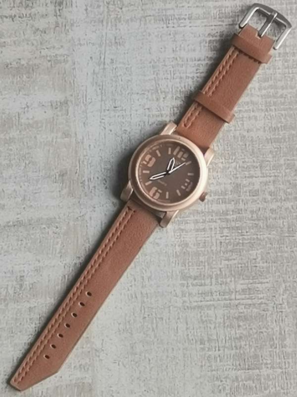 MENS ROSE GOLD TEC WATCH IN EXCELLENT WORKING CONDITION