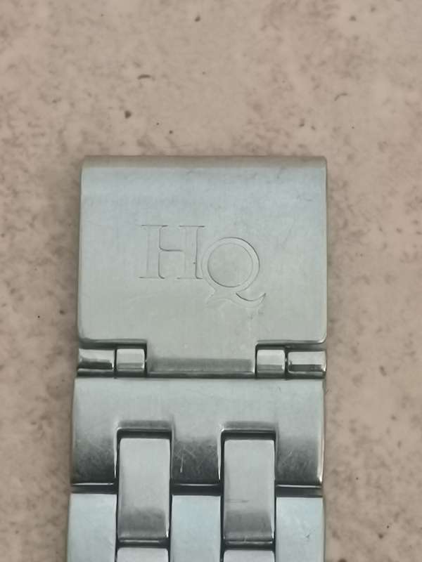 MENS STAINLESS STEEL HALLMARK WATCH IN EXCELLENT WORKING CONDITION