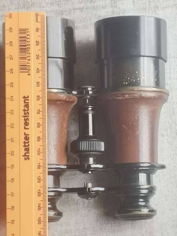 VINTAGE DEROY & FORESTIER PARIS WWI BINOCULARS IN GOOD WORKING CONDITION
