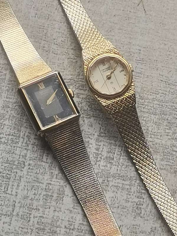 LADIES SEIKO AND ORIENT WATCH SET BOTH IN EXCELLENT WORKING CONDITION - BIDDING FOR BOTH
