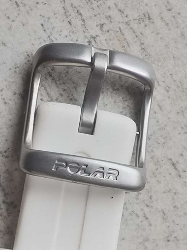 MENS POLAR F40 FITNESS AND HEART RATE MONITOR WATCH IN EXCELLENT WORKING CONDITION