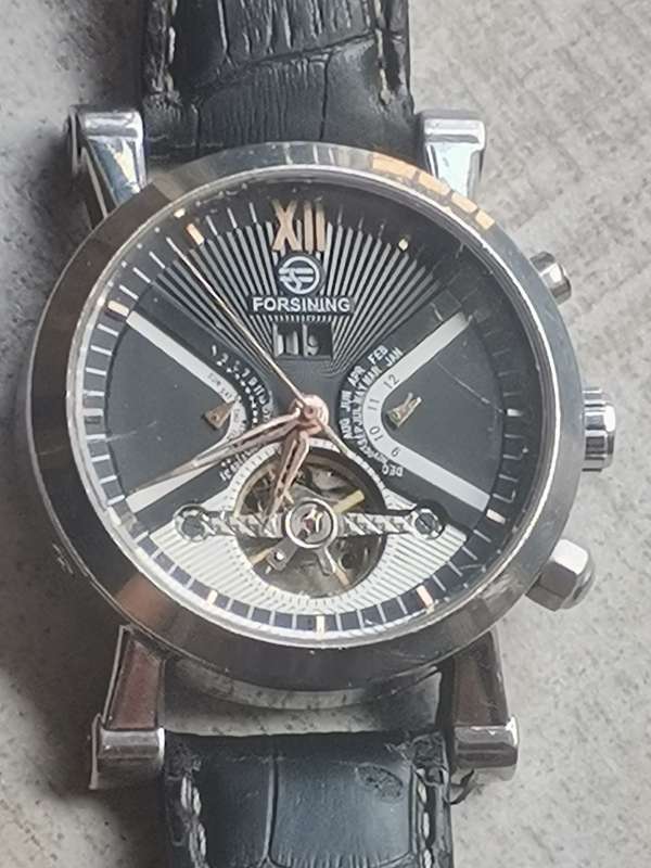 MENS FORSINING AUTOMATIC WATCH IN EXCELLENT WORKING CONDITION