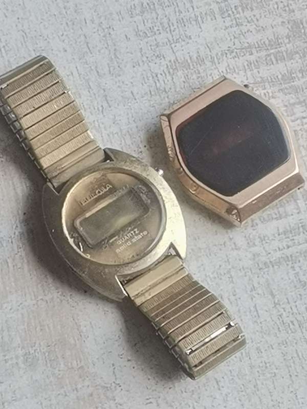 VINTAGE MENS BULOVA AND ORIS WATCHES - SELLING FOR SPARES OR REPAIRS