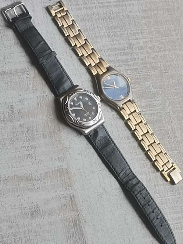 MENS TEMPO WATCHES BOTH IN EXCELLENT WORKING CONDITION - BIDDING FOR BOTH