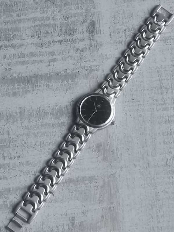 MENS DIGITIME STAINLESS STEEL WATCH IN EXCELLENT WORKING CONDITION