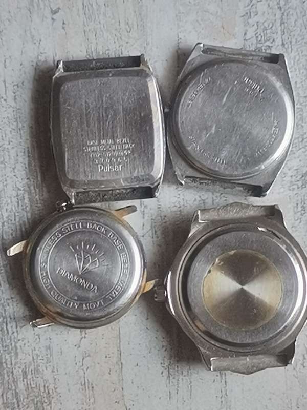 MENS WATCH COLLECTION FOR SPARES OR REPAIRS - ALL UNTESTED