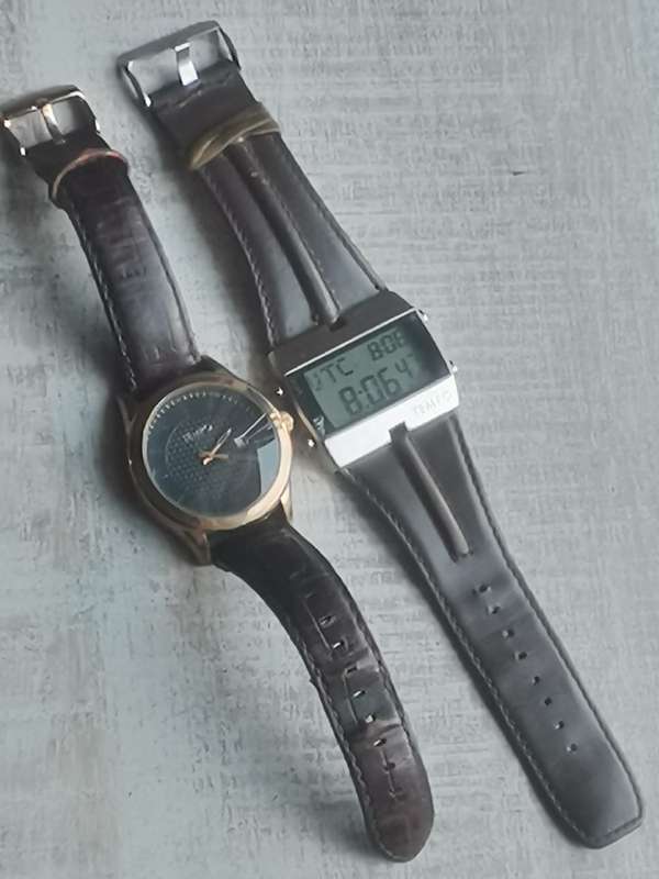MENS TEMPO WATCHES BOTH WORKS - BIDDING FOR BOTH