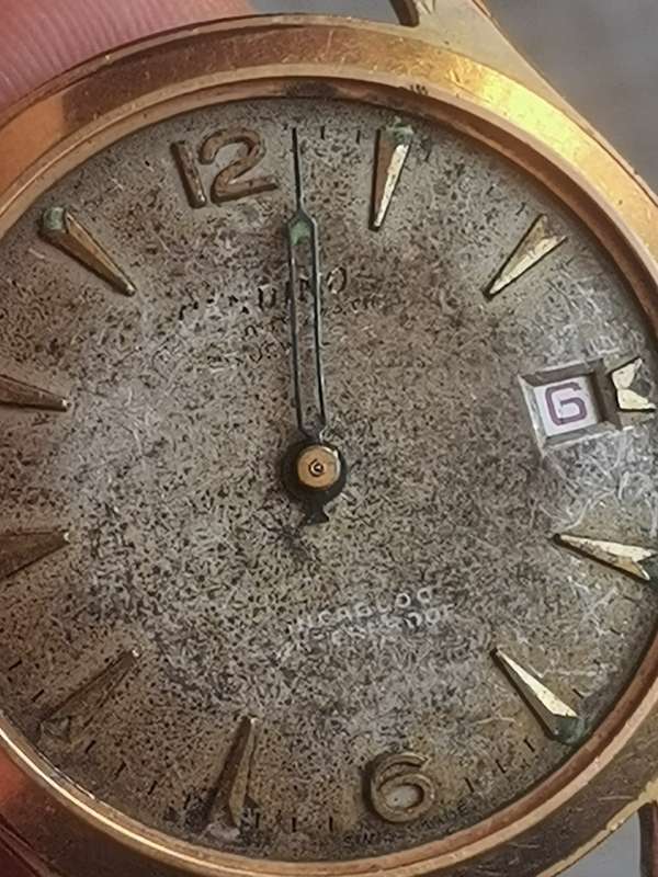 MENS VINTAGE ROTARY QUARTZ AND CANDINO AUTOMATIC 20 MICRON GOLD WATCHES - BIDDING FOR BOTH