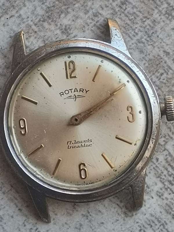 MENS VINTAGE ROTARY QUARTZ AND CANDINO AUTOMATIC 20 MICRON GOLD WATCHES - BIDDING FOR BOTH