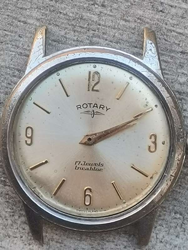 MENS VINTAGE ROTARY QUARTZ AND CANDINO AUTOMATIC 20 MICRON GOLD WATCHES - BIDDING FOR BOTH