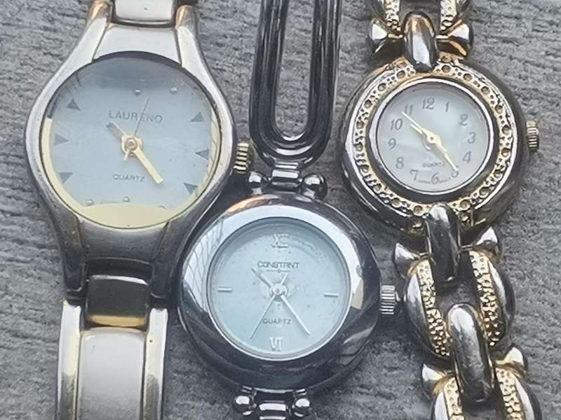 LADIES WATCH COLLECTION ALL IN EXCELLENT WORKING CONDITION - BIDDING FOR ALL 3 WATCHES