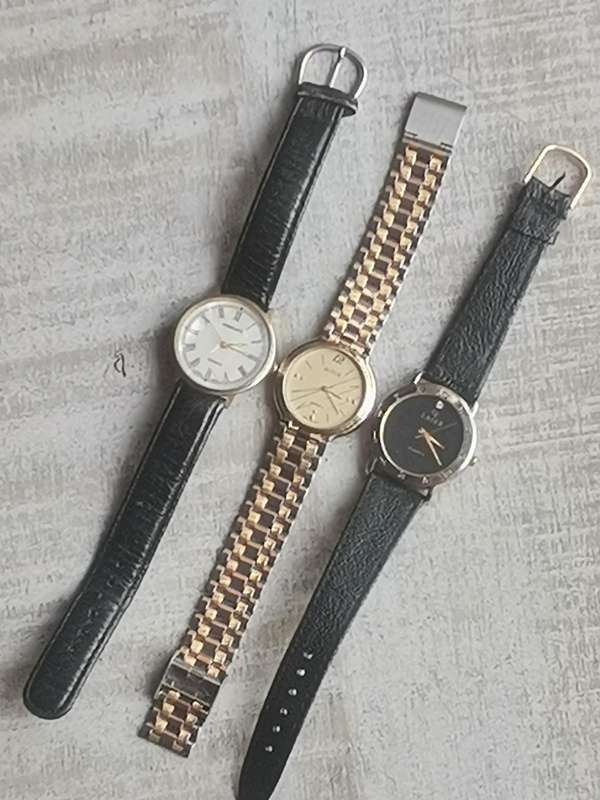 MENS  WATCH COLLECTION ALL IN EXCELLENT WORKING CONDITION - BIDDING FOR ALL 3 WATCHES