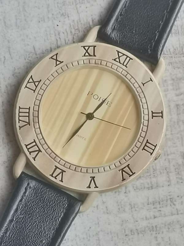 STUNNING LADIES POISE WATCH WITH HUGE 45MM DIAL IN EXCELLENT WORKING CONDITION