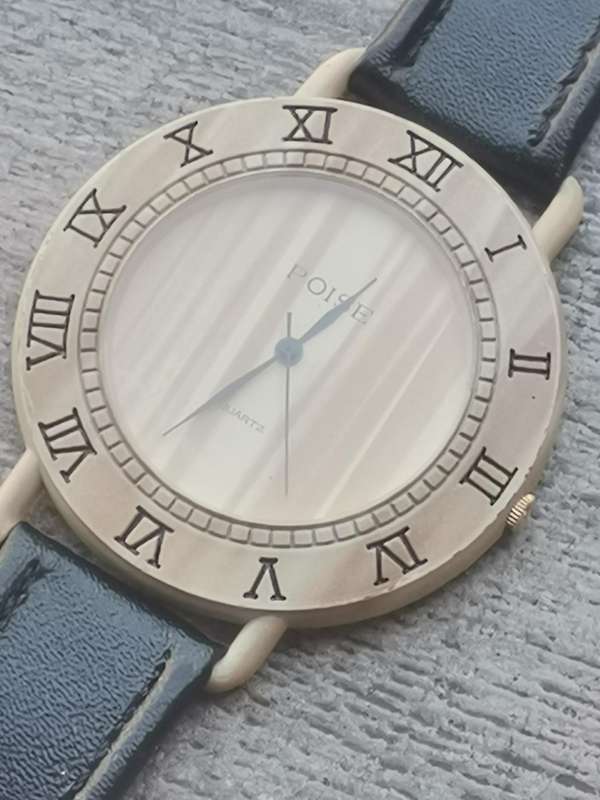STUNNING LADIES POISE WATCH WITH HUGE 45MM DIAL IN EXCELLENT WORKING CONDITION