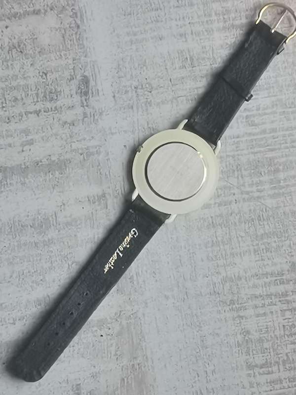 STUNNING LADIES POISE WATCH WITH HUGE 45MM DIAL IN EXCELLENT WORKING CONDITION