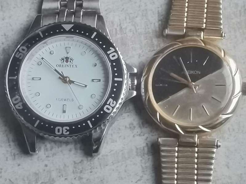 MENS VINTAGE WINDING WATCHES COLLECTION - MOST WORKS BIDDING FOR ALL 8 WATCHES