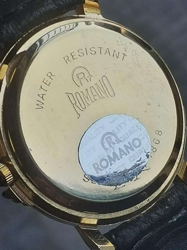 MENS ROMANO WATCH IN EXCELLENT WORKING CONDITION