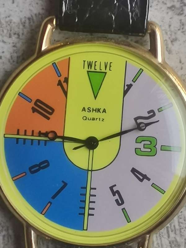LADIES ASHIKA WATCH SET WITH HUGE DIALS IN EXCELLENT WORKING CONDITION - BIDDING FOR BOTH WATCHES